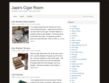 Tablet Screenshot of cigars.aints.net